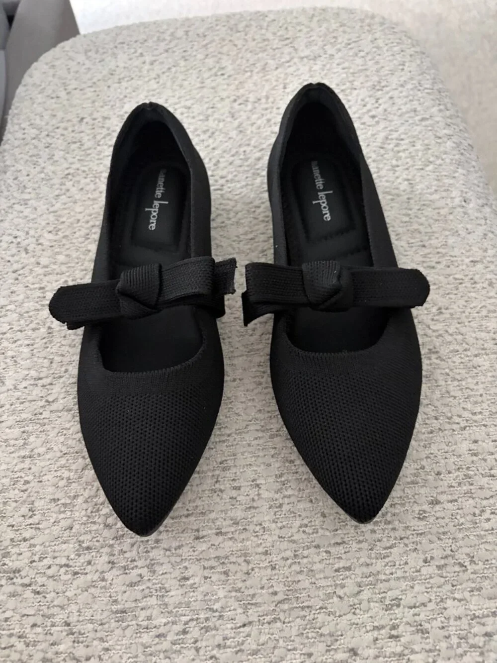 Nanette LePore Bow Flats Size 7.5 New